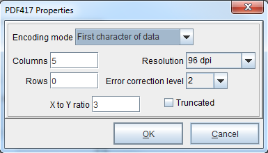 Pdf417 Errors PDF417 | MiniWiki