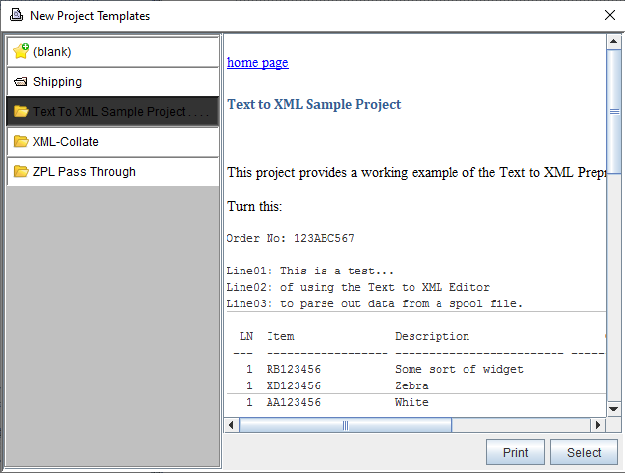 Project Templates | MiniWiki